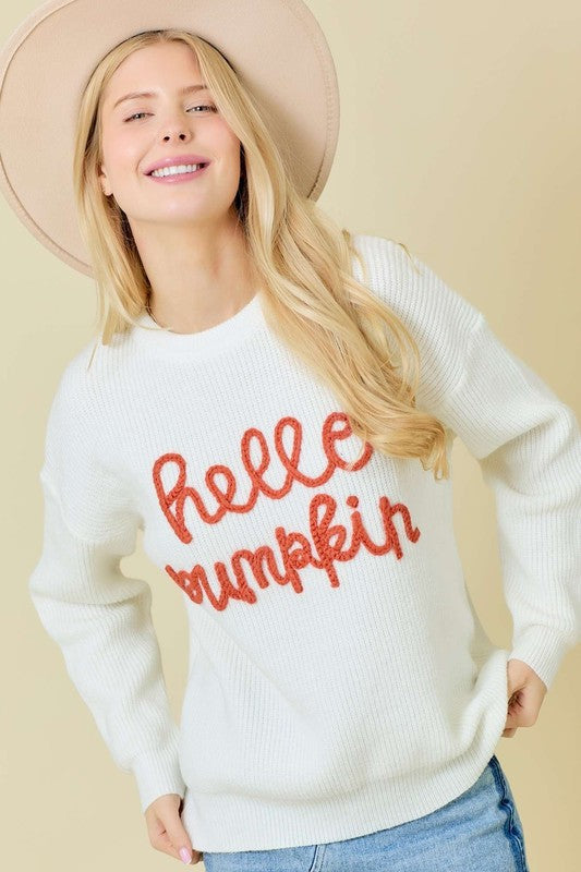 RESTOCK | Hello Pumpkin Sweater