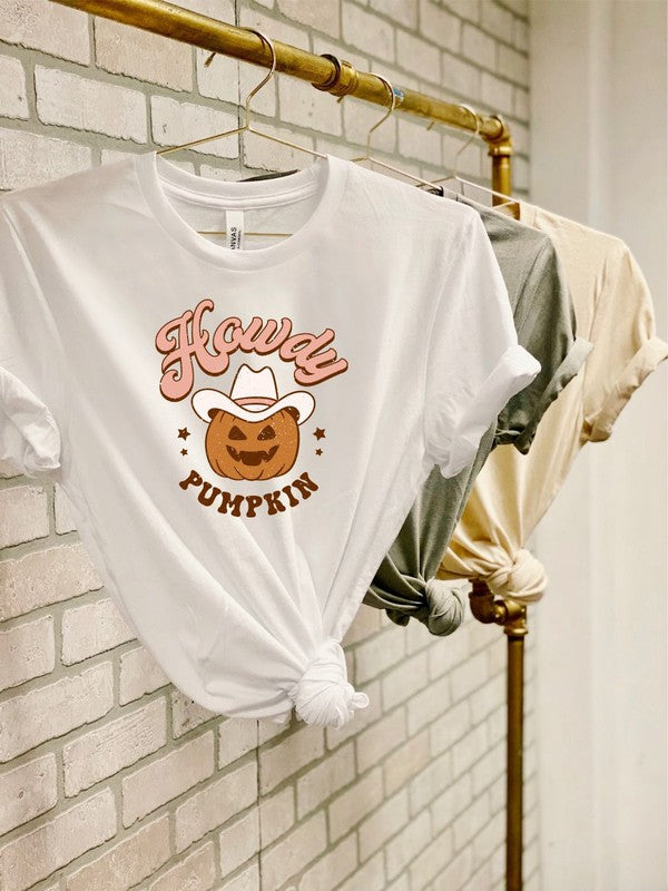 PRE ORDER - Howdy Pumpkin Graphic Tee