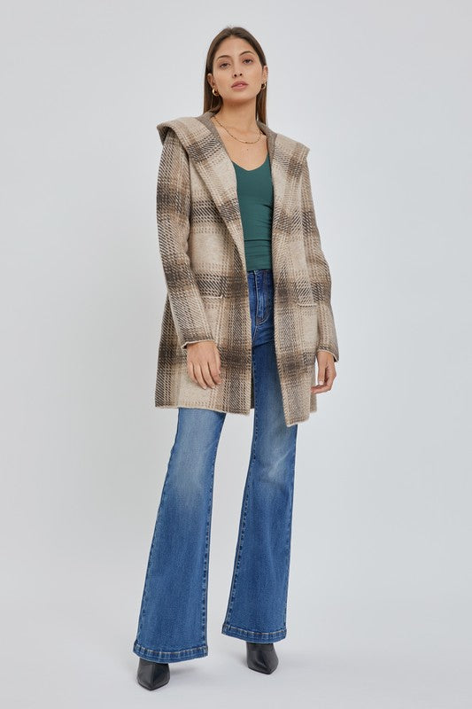 Ava Open Knit Coat