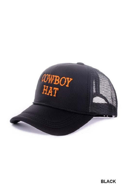 COWBOY HAT - 2 Colors