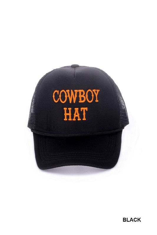 COWBOY HAT - 2 Colors