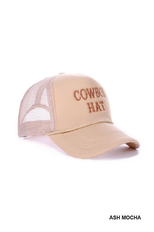 COWBOY HAT - 2 Colors