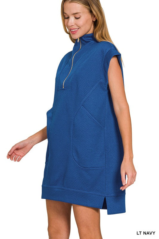 Jackie Quarter Zip Dress