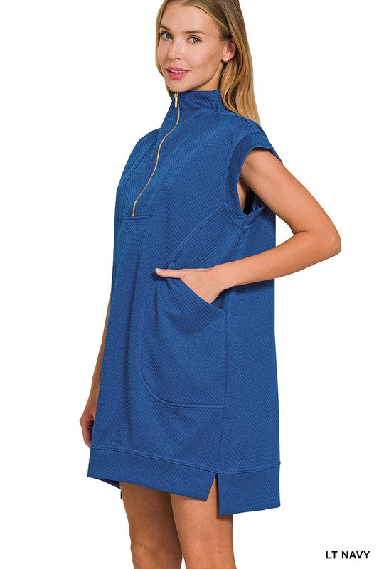 Jackie Quarter Zip Dress