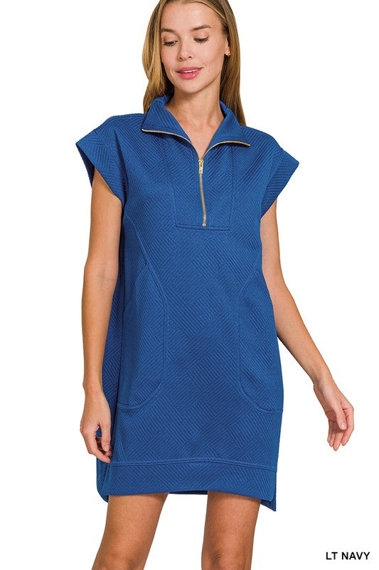 Jackie Quarter Zip Dress