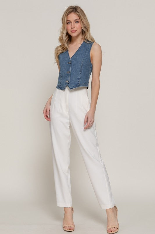 Lola Denim Vest