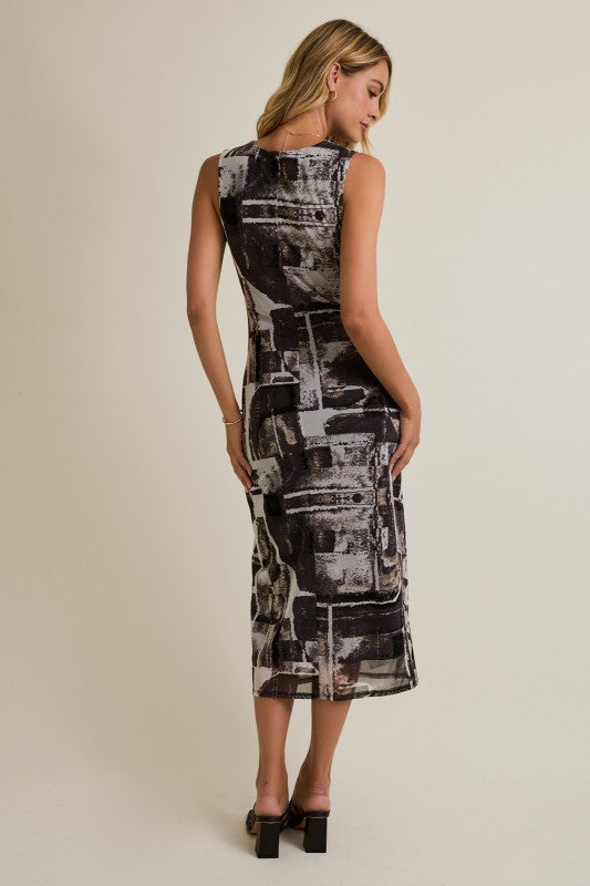 Addison Cowl Neck Dress