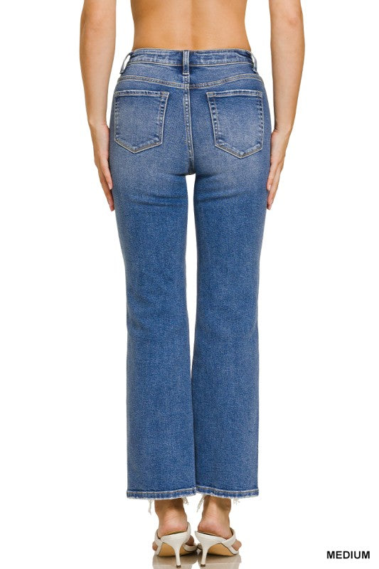 Millie Distressed Hem Denim