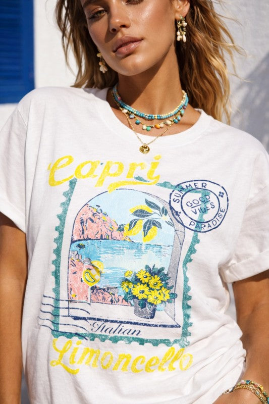 Limoncello Graphic Tee
