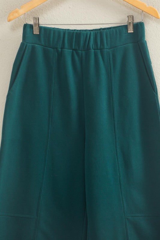 Cuddle Up Jogger Sweatpants - Deep Green