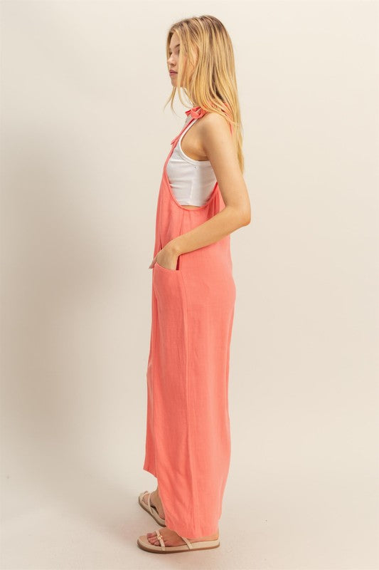 Ella Tied Strap Jumpsuit - FINAL SALE