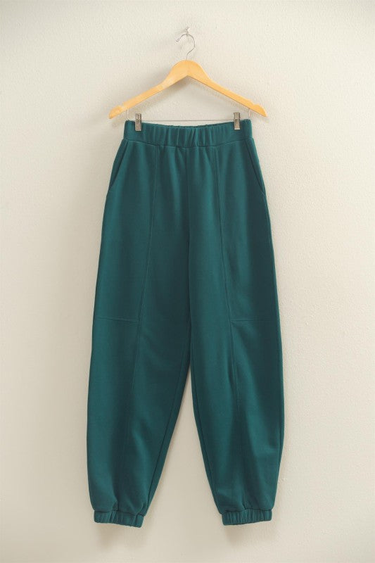 Cuddle Up Jogger Sweatpants - Deep Green