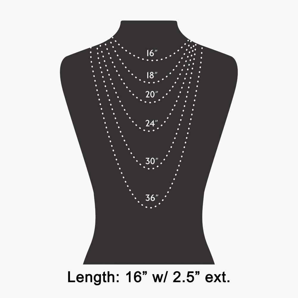 Double Chain Layered Necklace