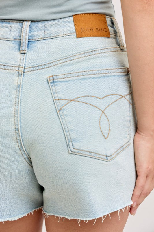 Judy Blue High Waist Rigid Magic Cut Off Shorts