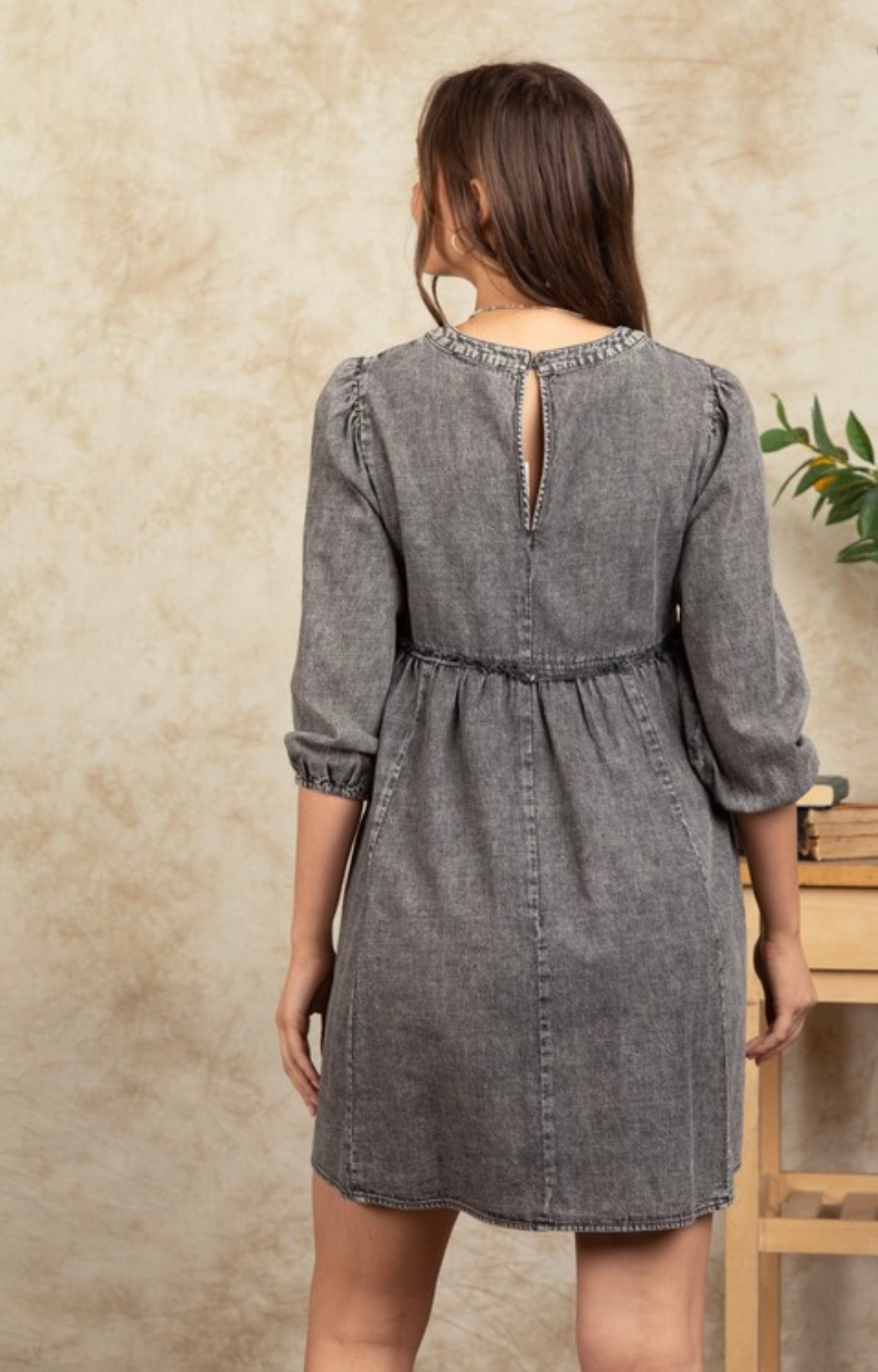 Avery Chambray Dress