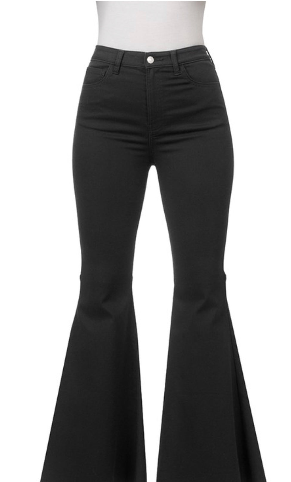 Hannah High Rise Flare Denim Pants - FINAL SALE