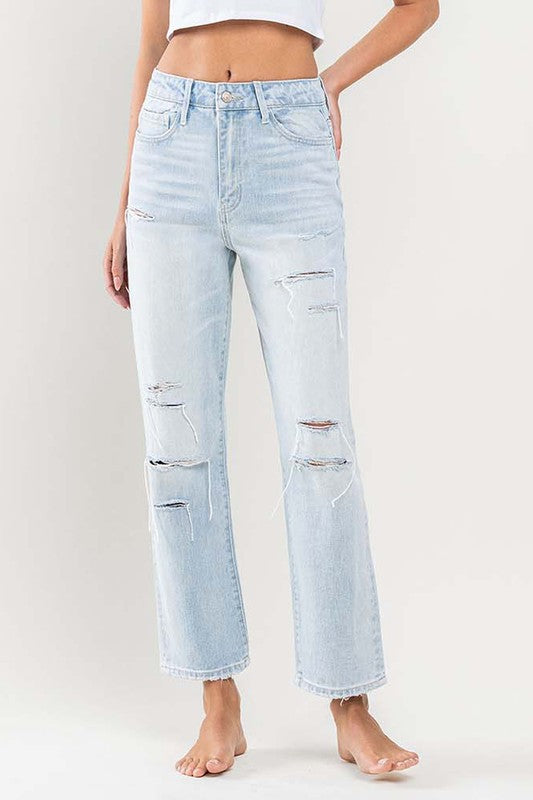 Beverly High Rise Straight Denim - FINAL SALE