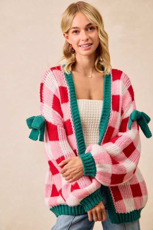 Holly Bow Detail Cardigan