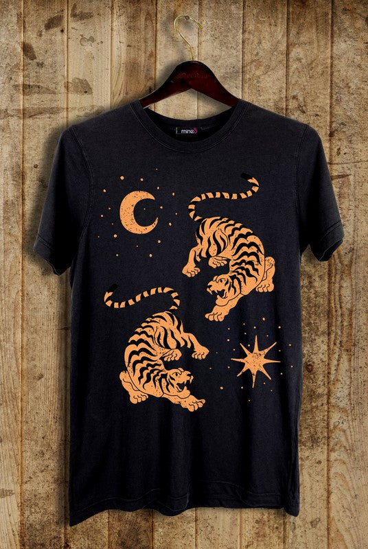Tiger, Sun & Moon Graphic Tee