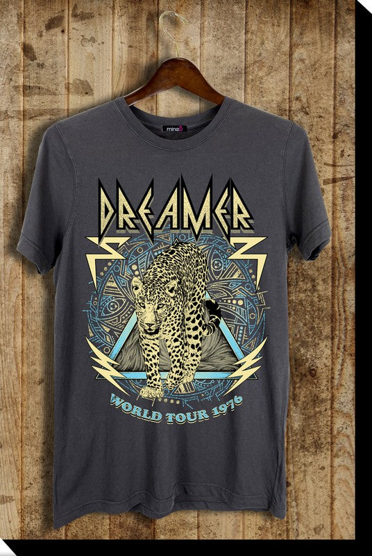 Dreamer Leopard Graphic Tee