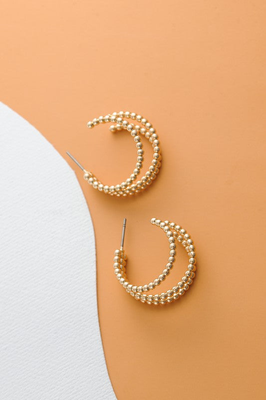Modern Muse Hoop Earrings