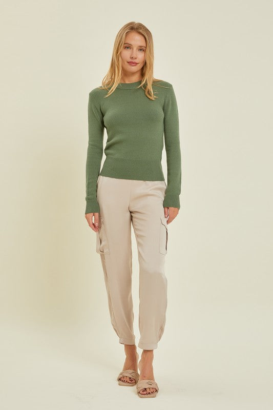 Meritt Sweater - Spruce Green
