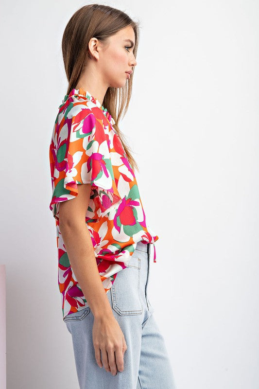 Day Dreaming Floral Print Top