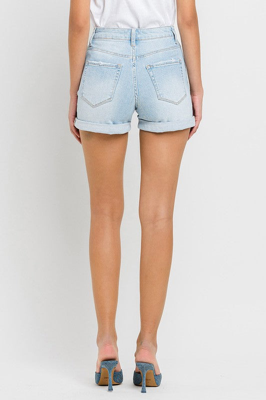 Malibu Cuffed High Rise Shorts - FINAL SALE