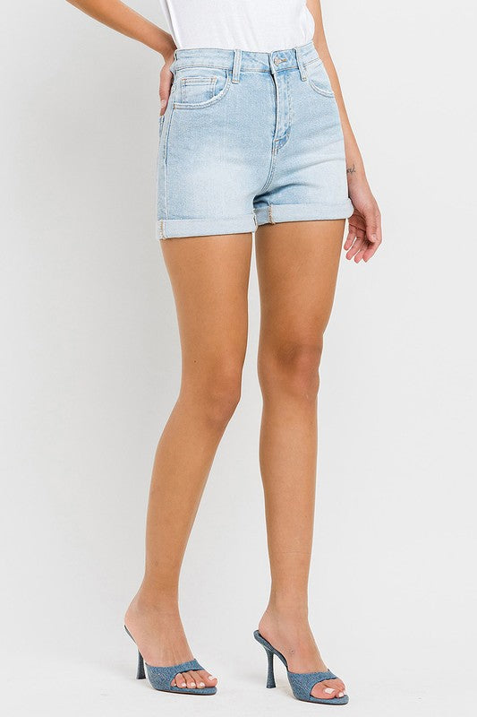 Malibu Cuffed High Rise Shorts - FINAL SALE