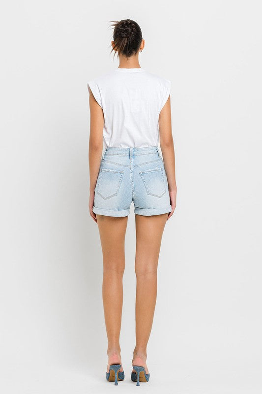 Malibu Cuffed High Rise Shorts - FINAL SALE