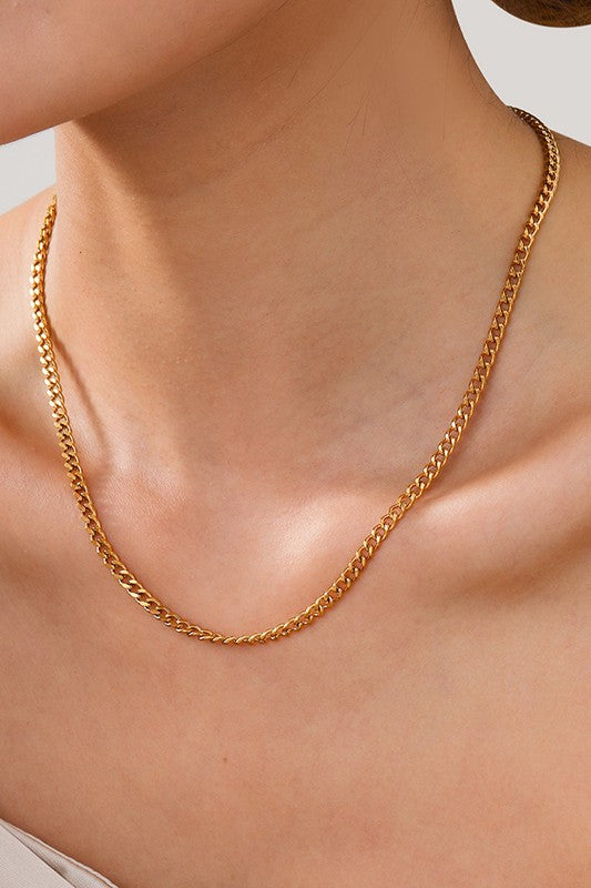 Dainty Chain Necklace - Tarnish Free - 6 Styles