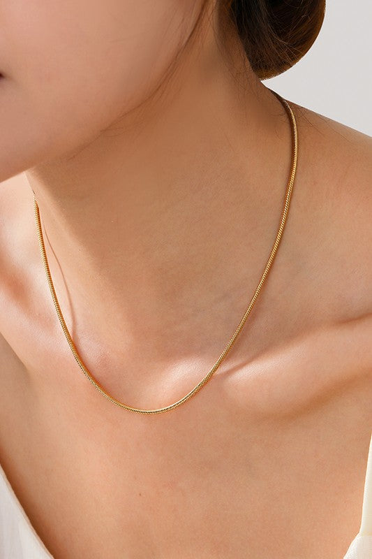 Dainty Chain Necklace - Tarnish Free - 6 Styles