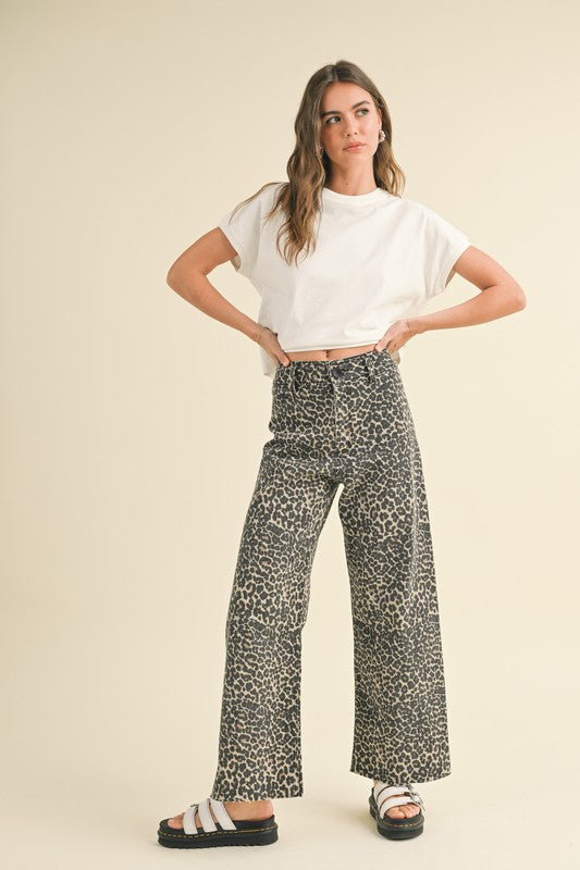 Fabulously Fierce Leopard Print Pants