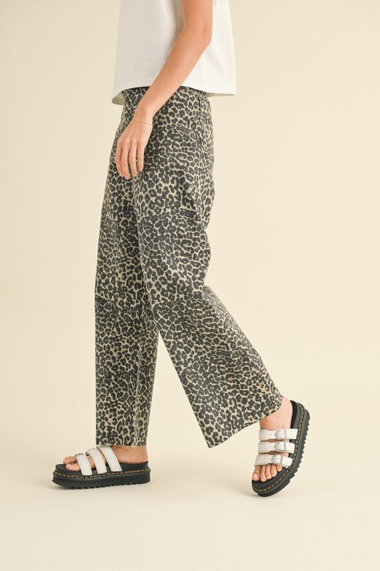 Fabulously Fierce Leopard Print Pants