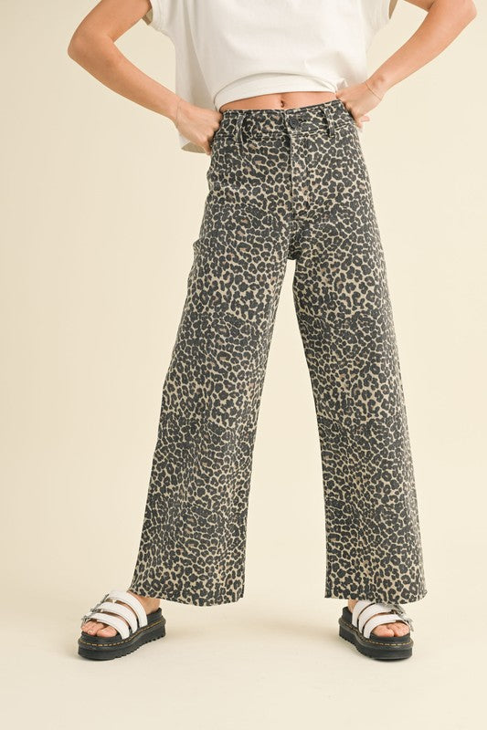 Fabulously Fierce Leopard Print Pants