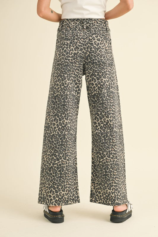 Fabulously Fierce Leopard Print Pants