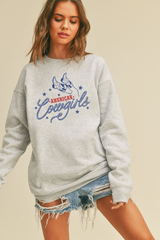 American Cowgirls Graphic Sweatshirt
