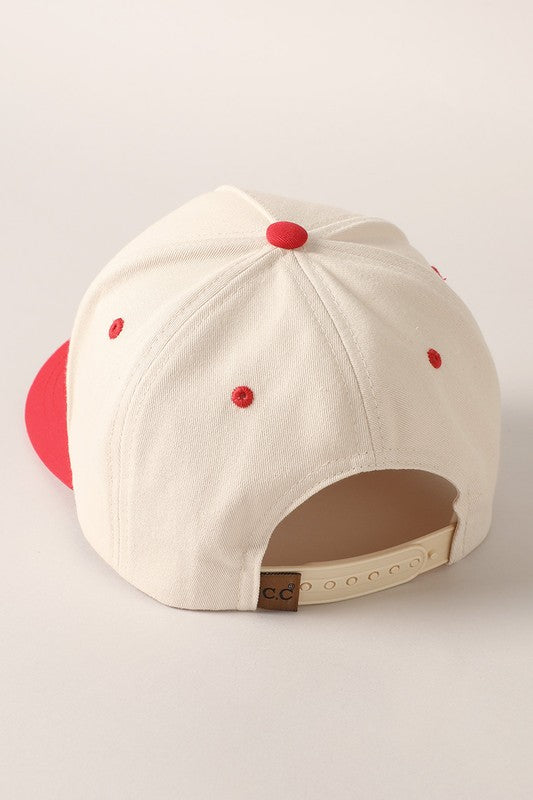 Put It On Santa's Tab Embroidered Baseball Cap - 2 Colors