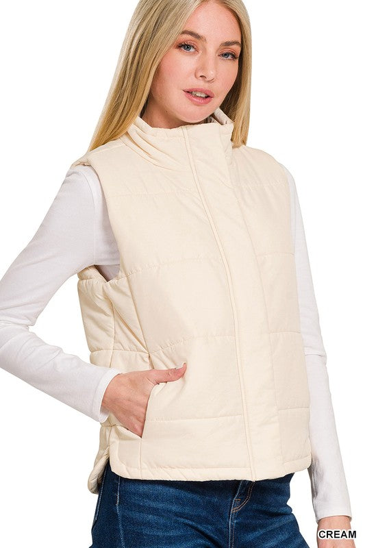 It's A Win Vest - Cream