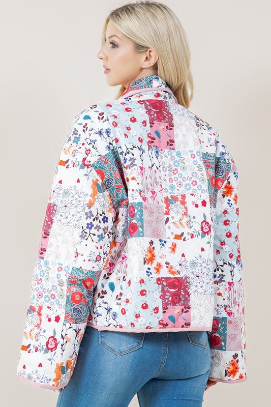 My Own Style Patchwork Quilted Jacket