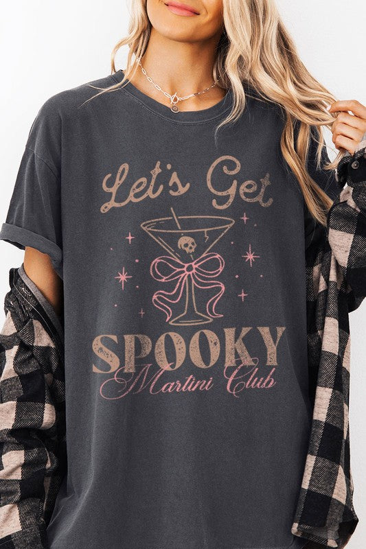 Let's Get Spooky Martini Club Graphic Tee