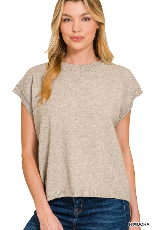 Alix Oversized Sweater Vest