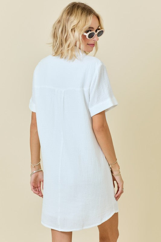 Sunshine State Of Mind Shirt Dress