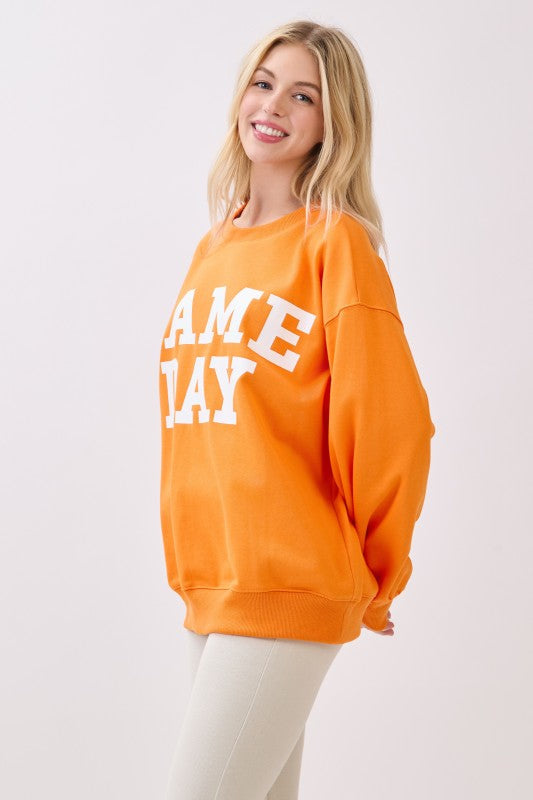 Game Day Sweatshirt - Orange