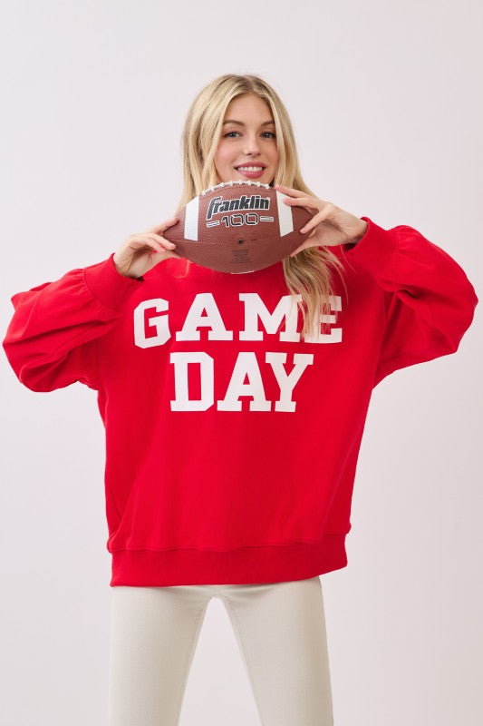 Game Day Sweatshirt - Red