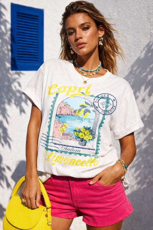 Limoncello Graphic Tee
