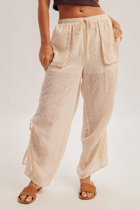 Sunny Day Cinched Side Detail Pants