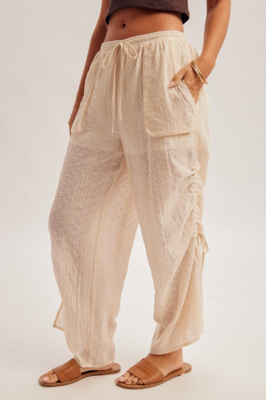 Sunny Day Cinched Side Detail Pants