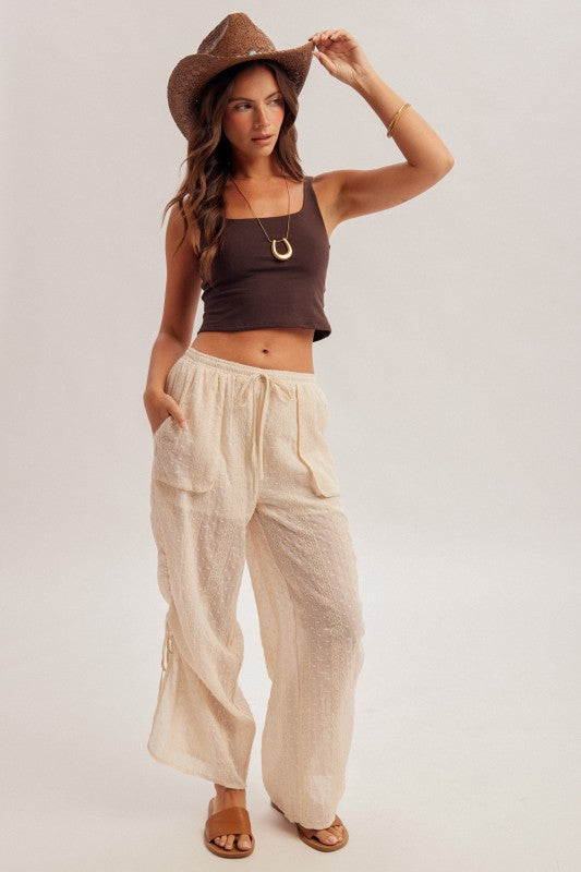 Sunny Day Cinched Side Detail Pants