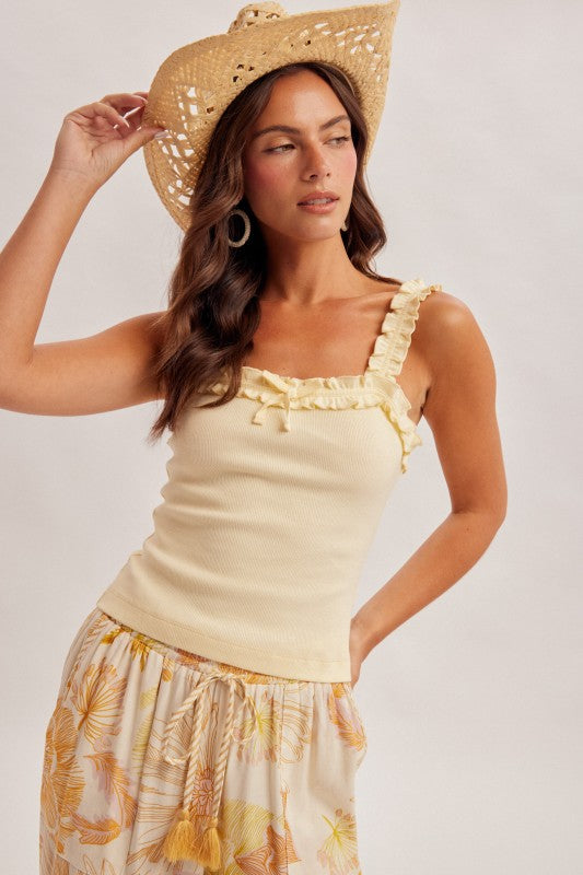 Sunbeam Ruffle Tank